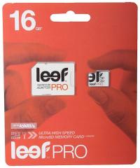 LEEF microsdhc 16gb pro class 10 + адаптер (lfmsdpro-01610r)