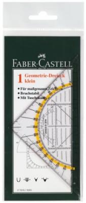 Faber-Castell Многофункциональный треугольник "Комби", 160x80x1,8 мм