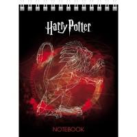 Hatber Блокнот на гребне "Гарри Поттер", А6, 40 листов, клетка