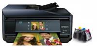 Epson МФУ  Expression Premium XP-810 с СНПЧ и чернилами 1 литр