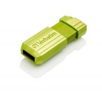 Verbatim 16gb pinstripe 49070 usb2.0 зеленый