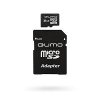 QUMO microSDHC 32Gb Class 10 + adapter