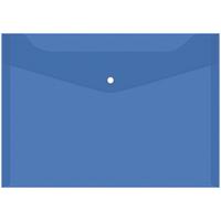 OfficeSpace Пaпка-конверт на кнопке А4, синяя