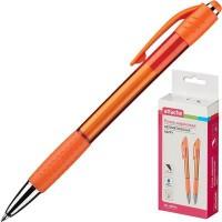 ATTACHE Ручка шариковая "Happy", оранжевый корпус, синяя
