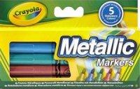 Crayola Фломастеры цвета металлик, 5 штук