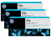 HP B6Y35A 3 картриджа, light magenta, № 771C