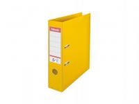 Esselte Папка-регистратор Power А4 75мм пластик желтый 811310