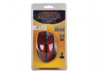 JET.A Мышь беспроводная OM-U25G USB черно-красный