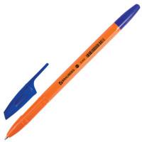 BRAUBERG Ручка шариковая &quot;X-333 Orange&quot;, корпус оранжевый, узел 0,7 мм, линия 0,35 мм, синяя