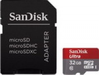 Sandisk micro SDHC 32 Gb Class 10 SDSDQUAN-032 G-G4A+SD Adapter