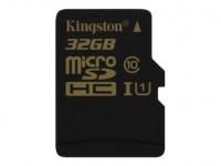 Kingston Карта памяти Micro SDHC 32GB Class 10 SDCA10/32GBSP