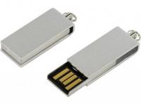 Ikonik Флешка USB 8Gb ICONIK Свивел серебристый MT-SWS-8GB