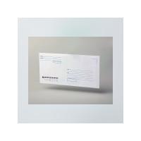 Постак Конверт "PostFix", Е65 (110x220 мм), белый, силиконовая лента, внутренняя запечатка, 80 г/м2, 1000 штук