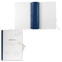 Самсон Папка архивная для переплета "Форма 21", 50 мм, с гребешками, 4 отверстия, 2 х/б завязки