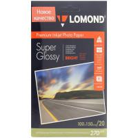LOMOND Бумага для струйных принтеров Lomond, A6, 270 г/м2, 20 листов