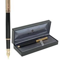 FLAVIO FERRUCCI Ручка перьевая "Sindaco Gold", глянцевый, черный лакированный корпус