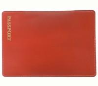 MILAND Обложка на паспорт, красная матовая