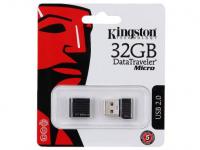 Kingston Флешка USB 32Gb DataTraveler Micro DTMCK/32GB