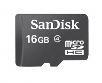 Sandisk MicroSDHC Class 4 16GB + SD Adapter