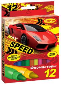 Limpopo Фломастеры "Max speed", 12 цветов