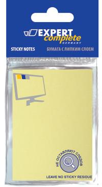 Expert complete Бумага для записей с липким слоем, 100 листов, 51x76 мм, жёлтая
