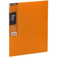 Berlingo Папка с зажимом "Color Zone", 17 мм, 600 мкм, оранжевая