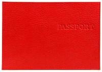 MILAND Обложка на паспорт "Флотер", красная