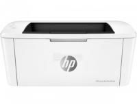 HP Принтер лазерный монохромный  LaserJet Pro M15w A4, 18 стр/мин, Wi-Fi, USB 2.0, Белый W2G51A