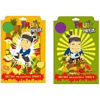 Action! Набор цветной мелованной бумаги "Fruit Ninja", А4, 10 листов,10 цветов