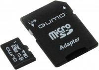 QUMO Карта памяти Micro SDXC 128Gb class 10 UHS-I QM128GMICSDXC10U1 + SD adapter
