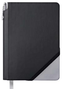 Cross Записная книжка "Jot Zone", средняя, 160 страниц в линейку, ручка в комплекте, черно-серый