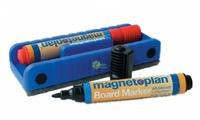 Magnetoplan Стиратель-держатель магнитный + 2 маркера