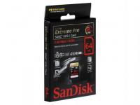 Sandisk Карта памяти SDXC 64Gb Extreme Pro UHS-I