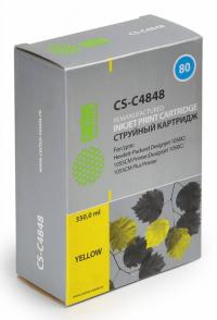 Cactus Картридж струйный CS-C4848 №80 желтый