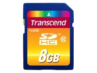 Transcend SDHC флэш-карта 8 ГБ (SD10-8G/TR)