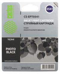 Cactus cs-ept0541 совместимый черный для epson stylus photo r800/ r1800 (16,2ml)