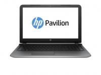 HP Ноутбук Pavilion 15-ab210ur 15.6&quot; 1366x768 глянцевый i7-5500U 2.4GHz 4Gb 1Tb 8Gb SSD GF940M-2Gb DVD-RW Bluetooth Wi-Fi Win10 серебристый P0S40EA