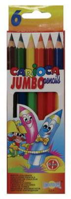 Universal Карандаши CARIOCA JUMBO, 6 цветов, заточенные