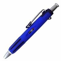 Tombow Шариковая автоматическая ручка "Airpress" под давлением, корпус: синий, чёрная, 0,7 мм