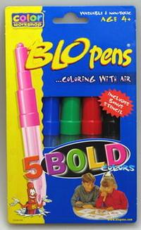 Centropen Фломастеры воздушные. Blopens Bold, Vivid, 5 цветов