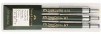 Faber-Castell Карандаши механические "Tk-Fine 9760", 3 штуки (0,35, 0,5, 0,7 мм)