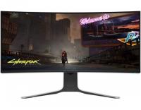 Dell Монитор 34&quot; AW3420DW, WQHD, IPS, Curved, HDMI, DP, 4xUSB 3.0, Серый/Черный 3420-0223