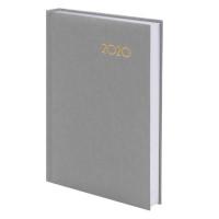 BRAUBERG Ежедневник датированный на 2020 год "Select", А5, 186 листов, цвет обложки серый