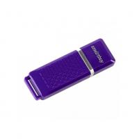 Smartbuy Quartz series Violet 32Гб, Фиолетовый, резина, USB 2.0