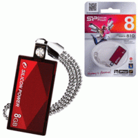 Silicon Power Флэш-диск 8GB Touch 810 USB 2.0, красный