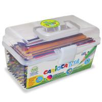 Carioca Набор цветных пластиковых карандашей &quot;Tita&quot;, 120 штук, в пластиковом боксе