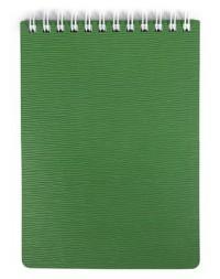 Hatber Блокнот "Wood", А6, 80 листов, клетка, зеленый