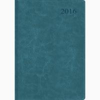 Канц-Эксмо Ежедневник датированный "Zodiac", А6, 176 листов, серо-голубой