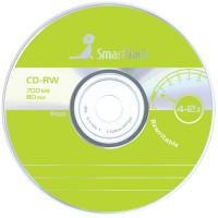 Smart Track Диск CD-RW Smart Track, 700Mb, 4-12x, Cake Box, 50 штук