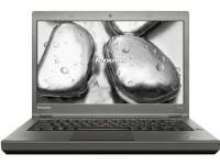 Ноутбук Lenovo ThinkPad T440p 14.0&quot; 1600x900 i3-4100M 2.5GHz 4Gb 500Gb+8Gb SSD HD4600 DVD-RW Bluetooth WiFi Win7Pro Win8.1Pro черный 20AN00B9RT